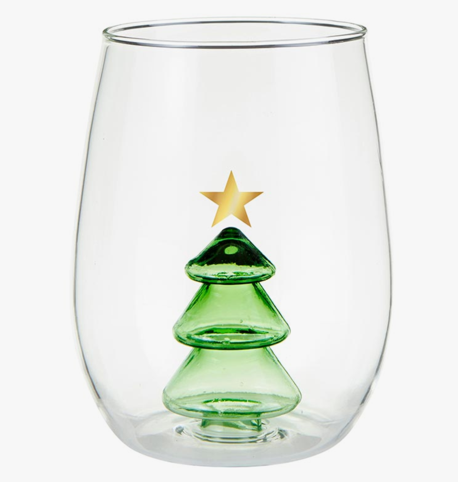 Stemless Figurine - Tree Wine Glass