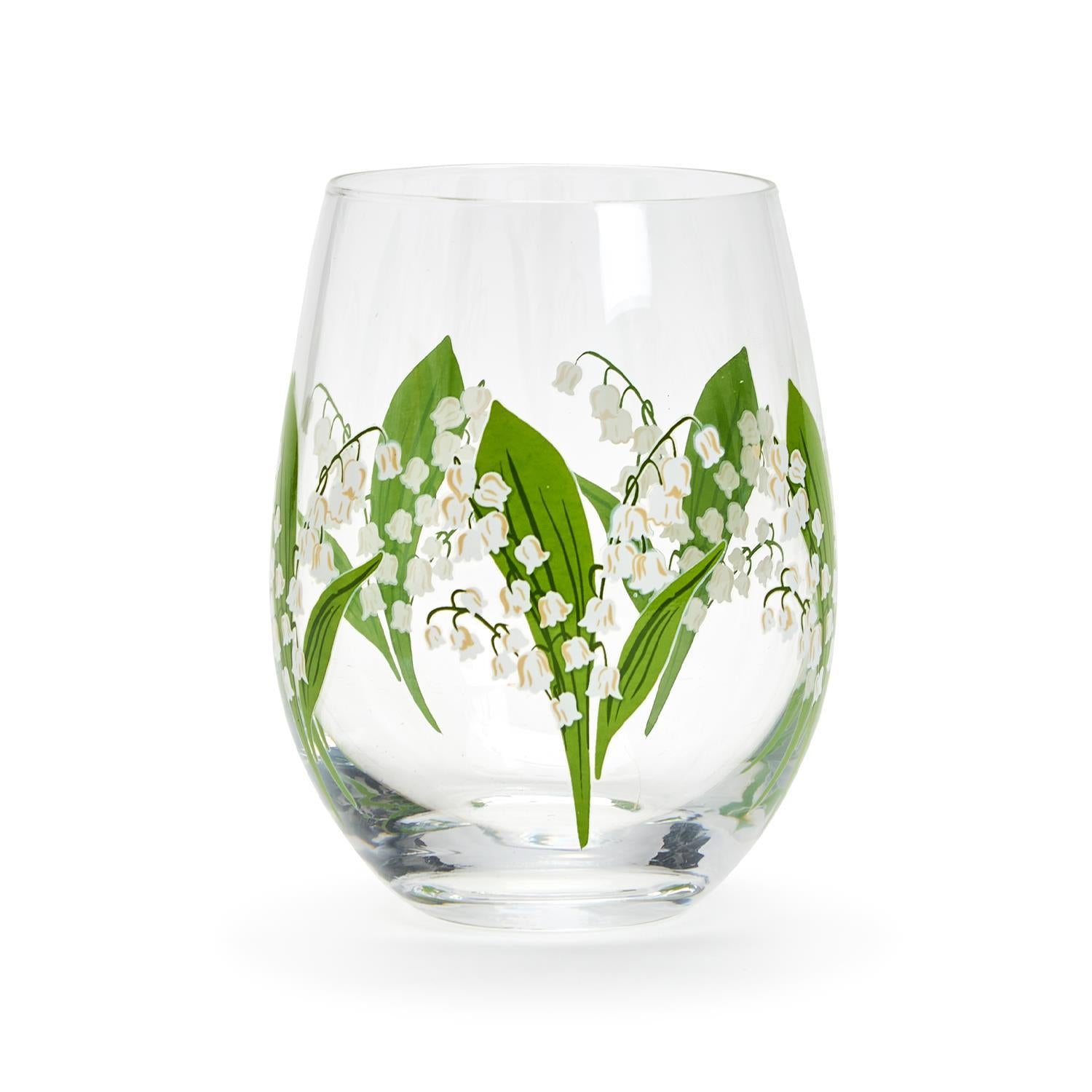 Lily of the Valley Stemless Wine