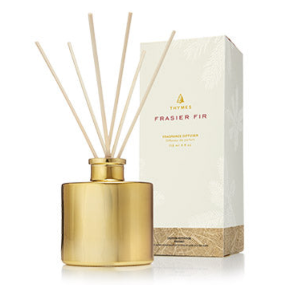 Frasier Fir Reed Diffuser, Petite Gold