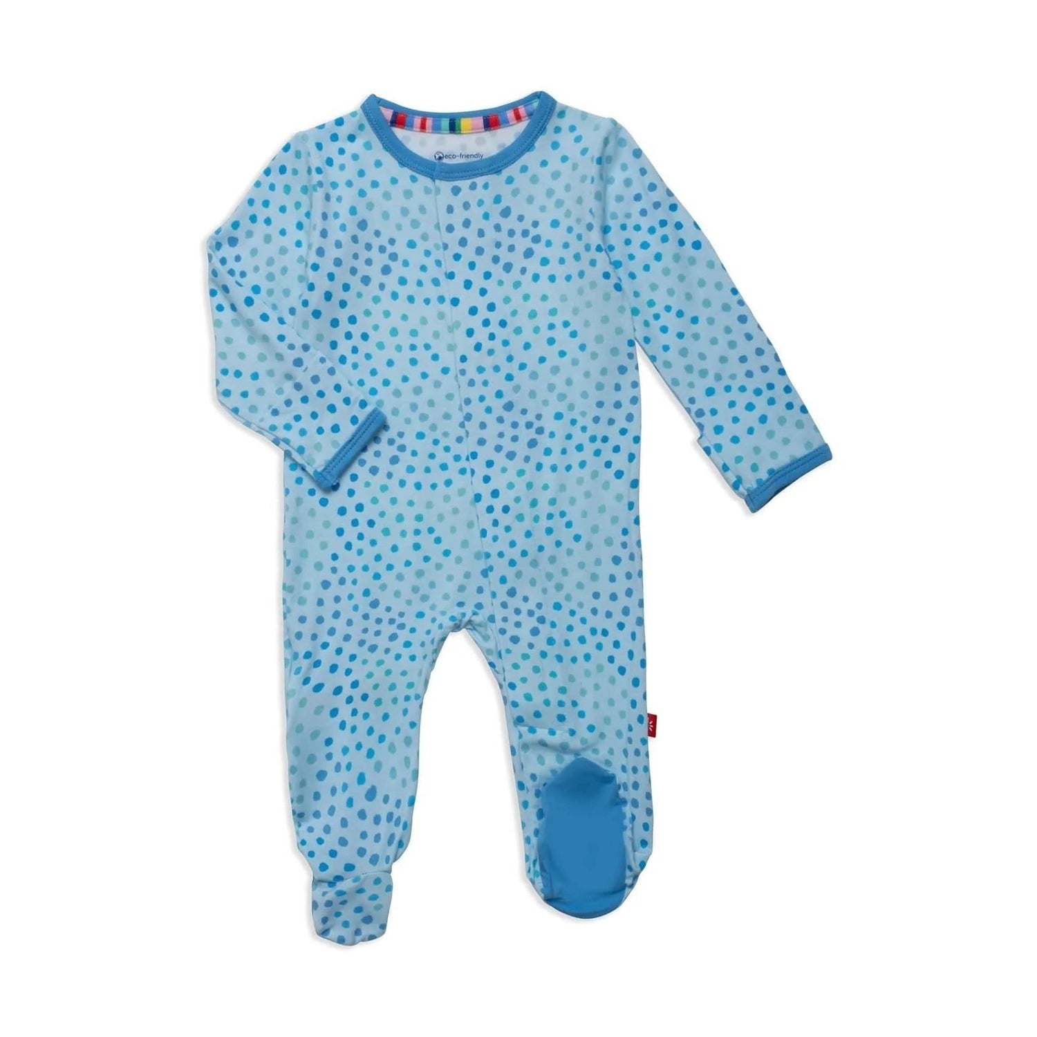 Blue Sparkle Footie