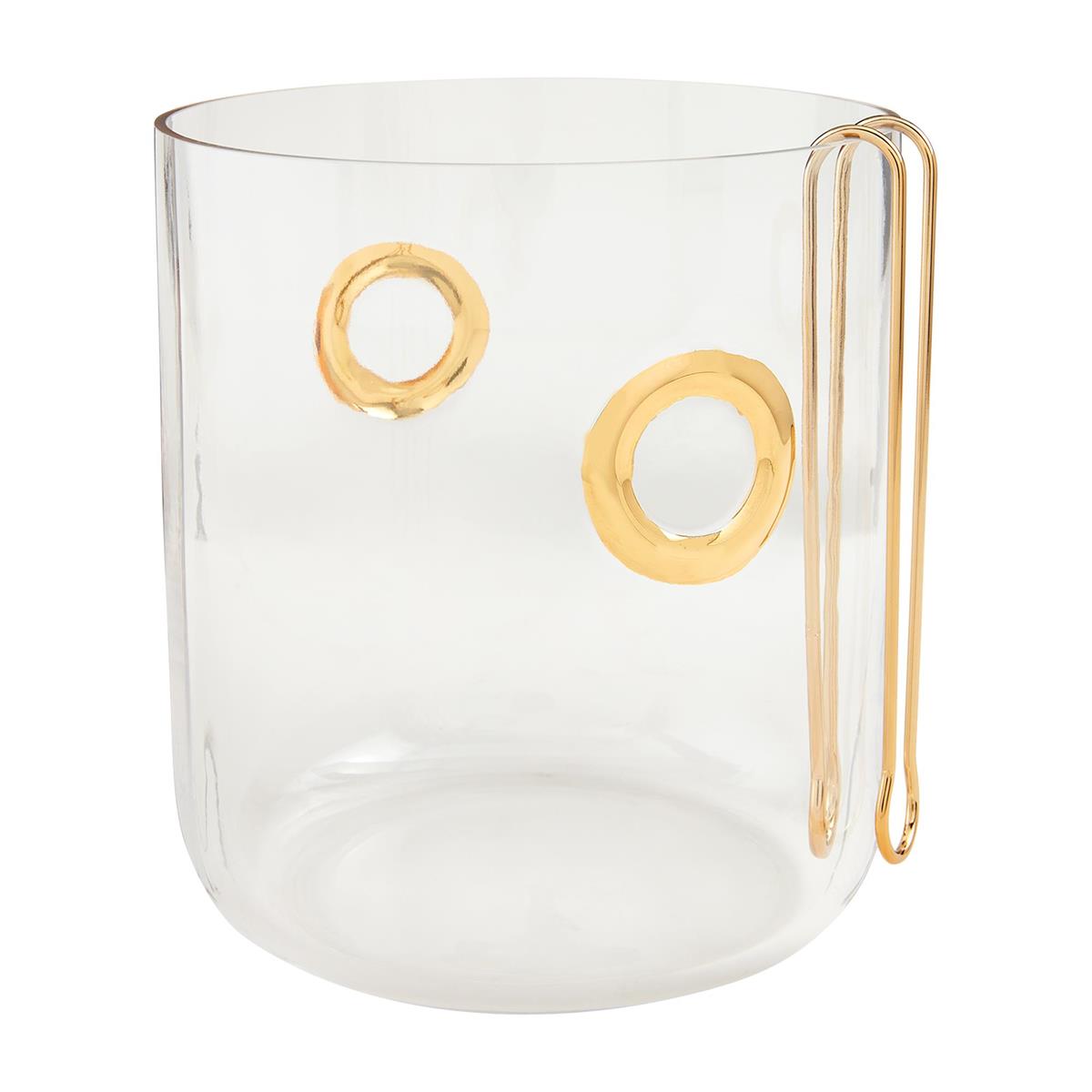 Gold Ring Ice Bucket
