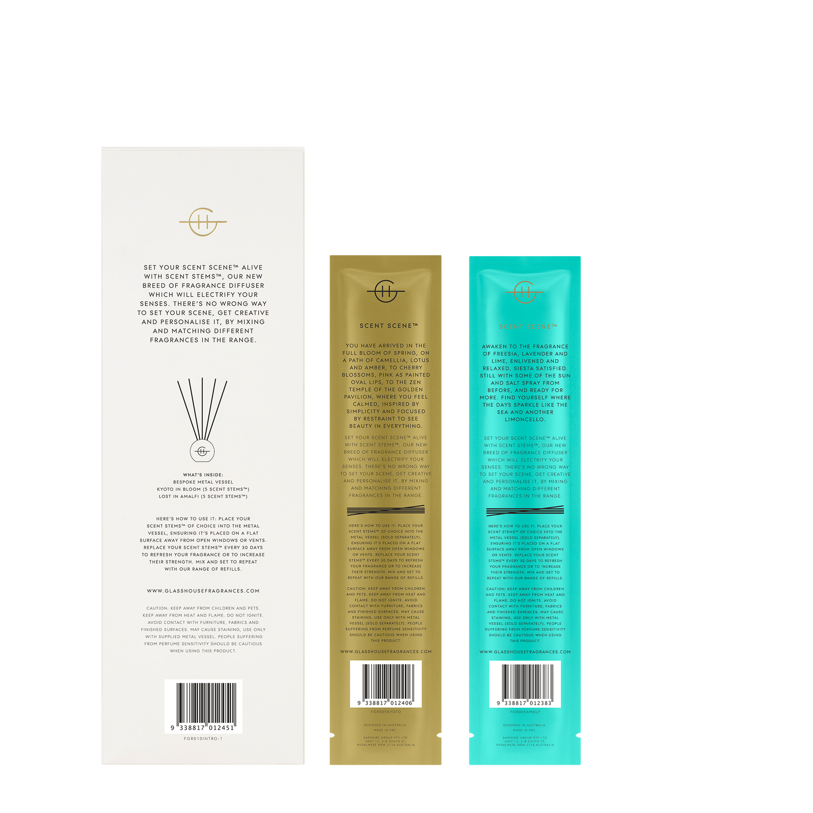 Scent Scene Duo- Lost in Amalfi & Kyoto in Bloom