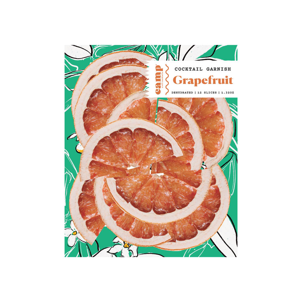 Grapefruit-Dehydrated Garnish