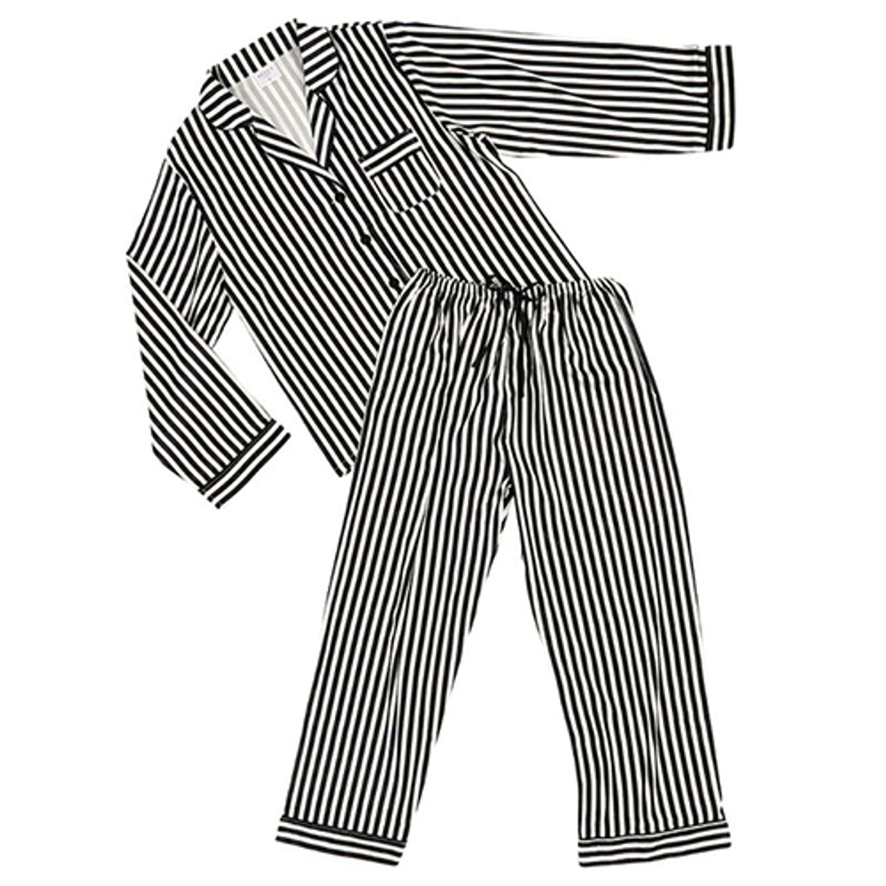 Bl/Wht Stripe PJ Set