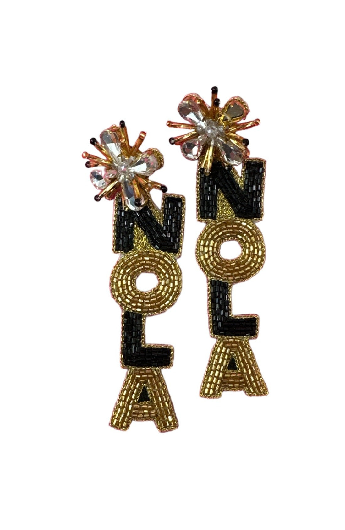 Beaded NOLA Earring