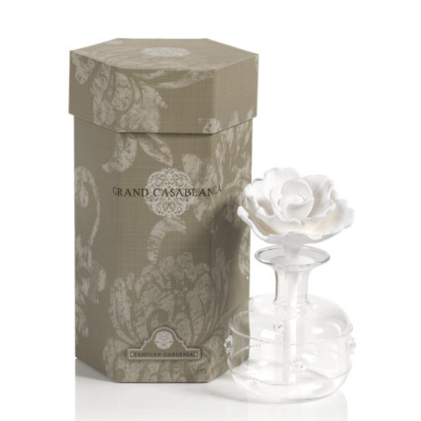 Tahitian Gardenia Grand Casablanca Porcelain Diffuser