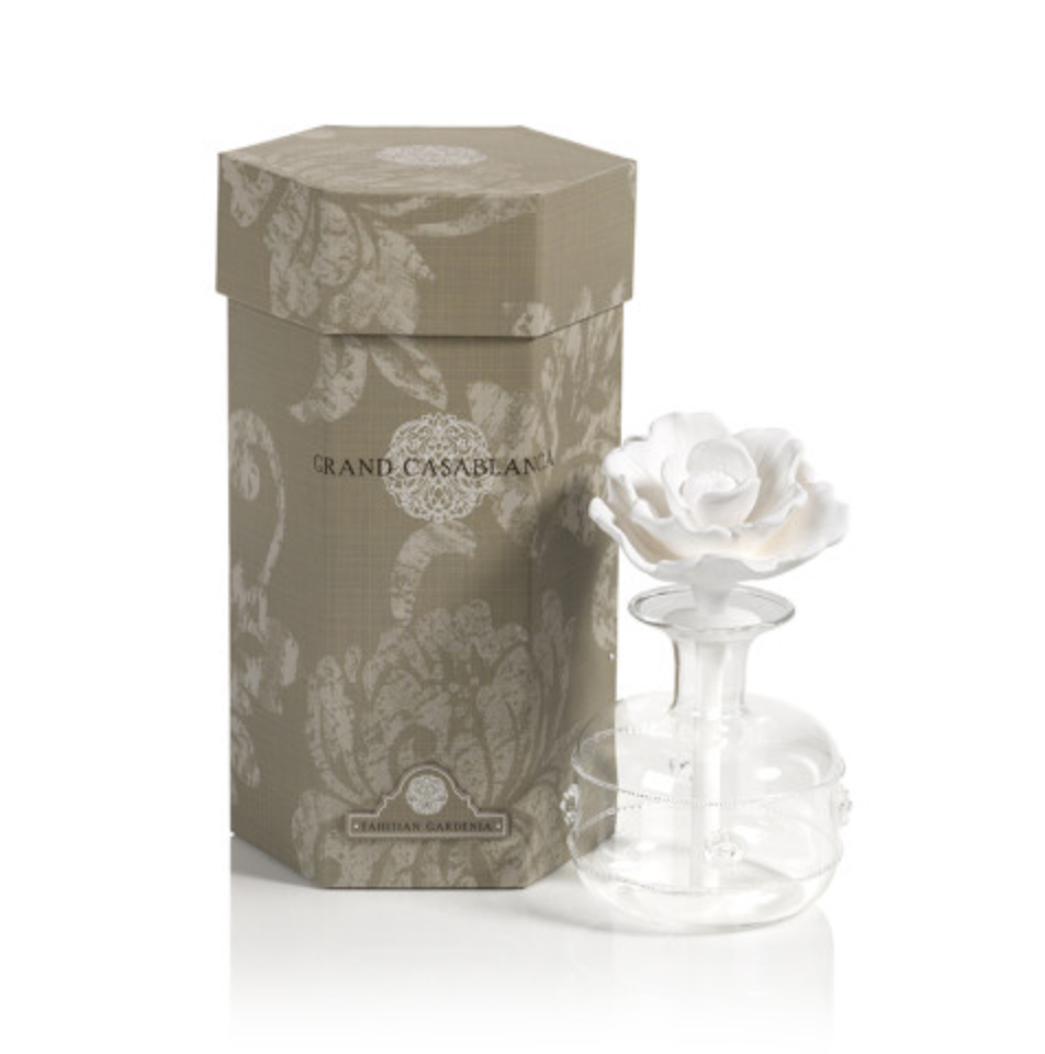 Tahitian Gardenia Grand Casablanca Porcelain Diffuser