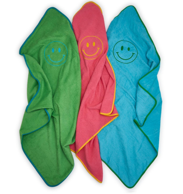 Happy Hooded Towel (FINAL SALE)
