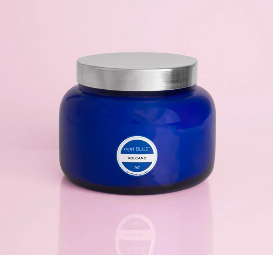 Volcano Blue Signature Jar, Jumbo