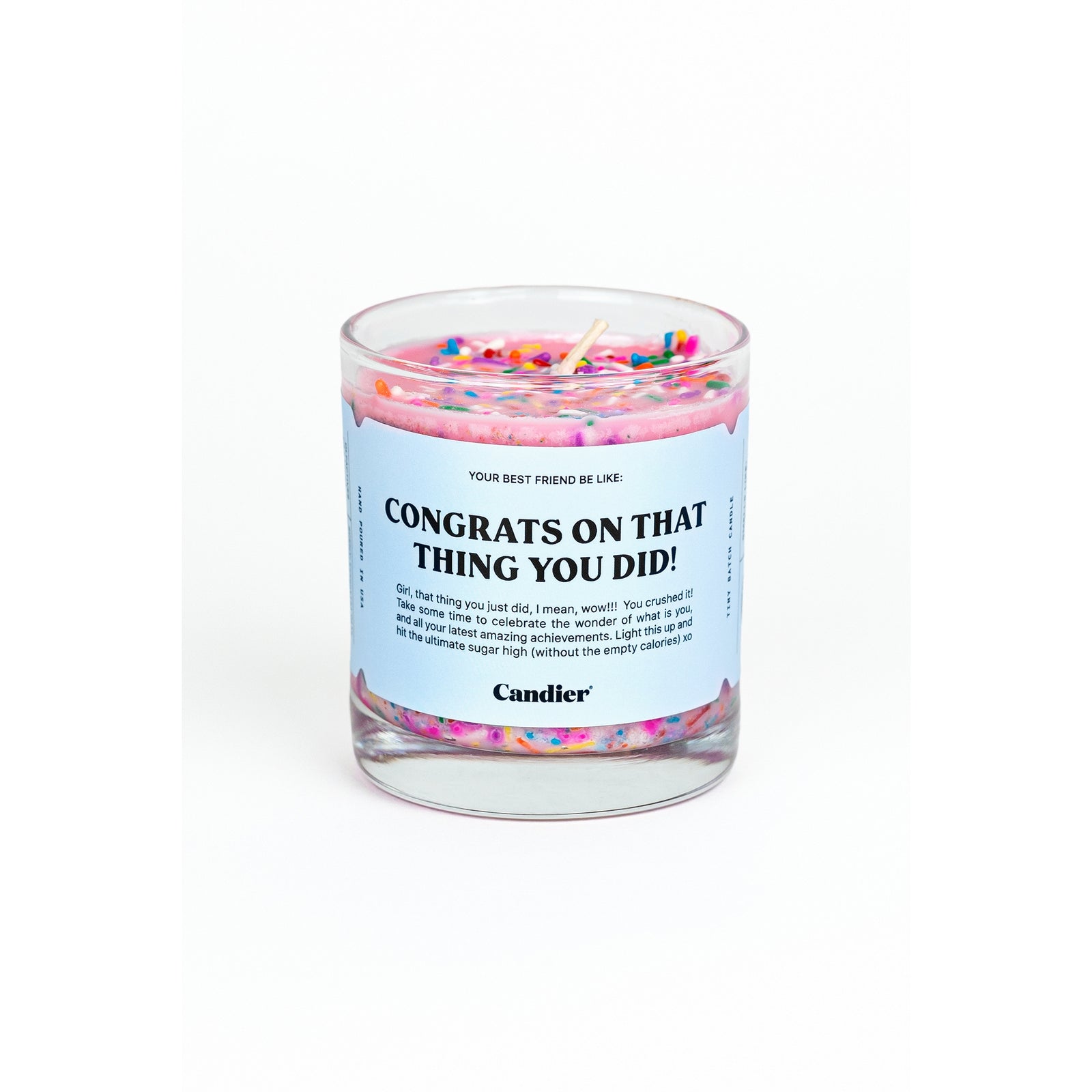 Congrats Candle