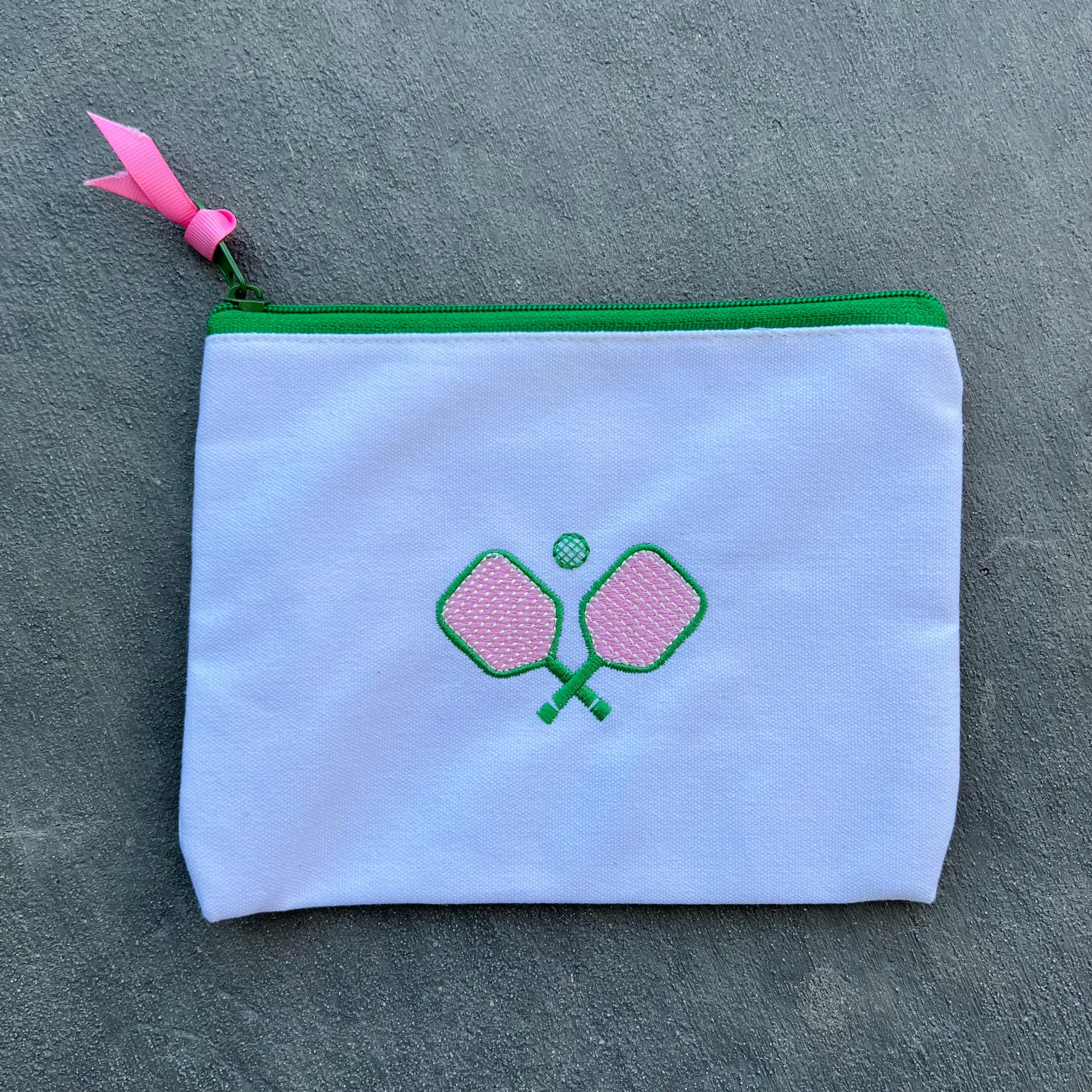 Small Pink Pickleball Pouch