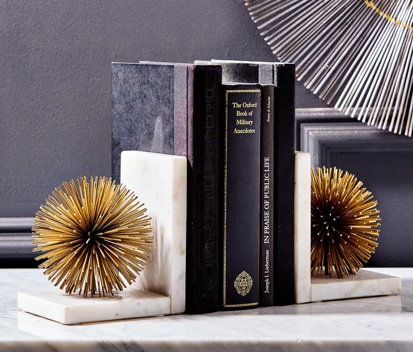 Gold Starburst Bookend (Sold Separately) (EACH)
