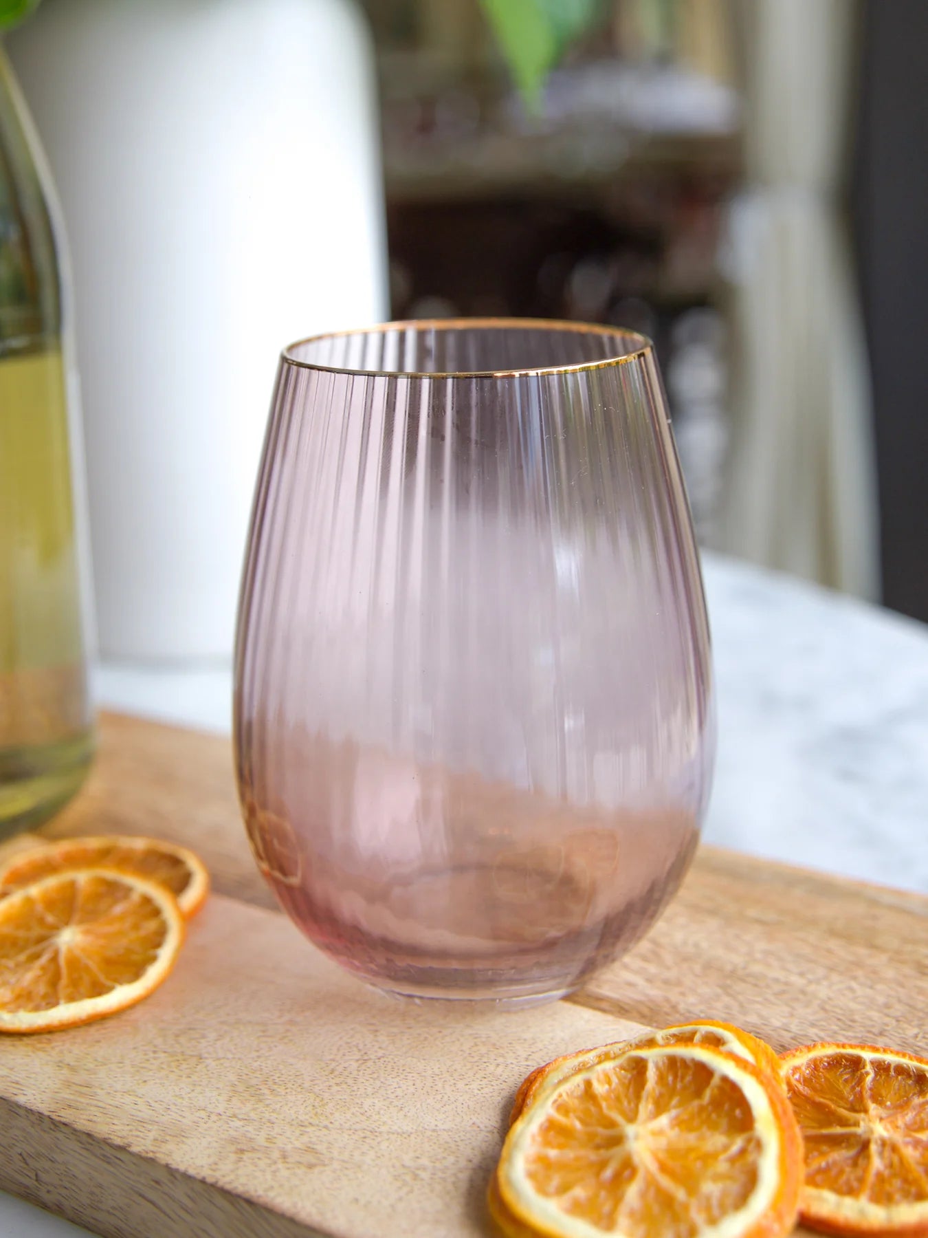 Vinglace Rose Gold Stemless Wine Glass