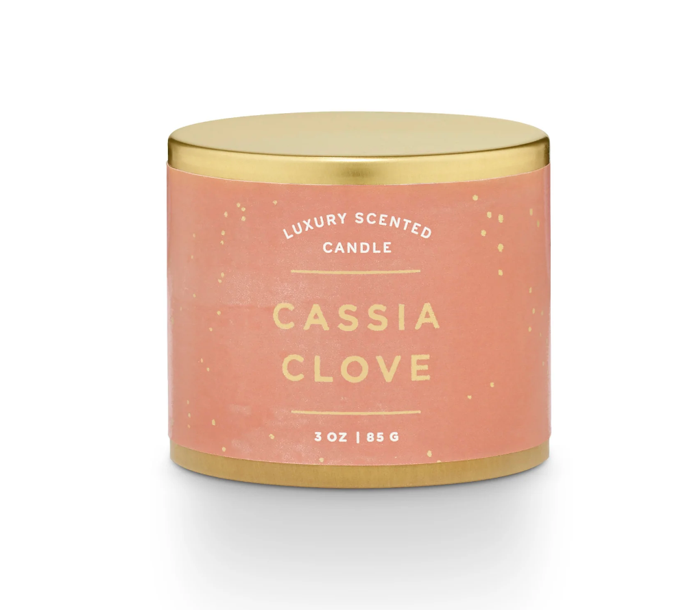 Cassia Clove Demi Tin Candle