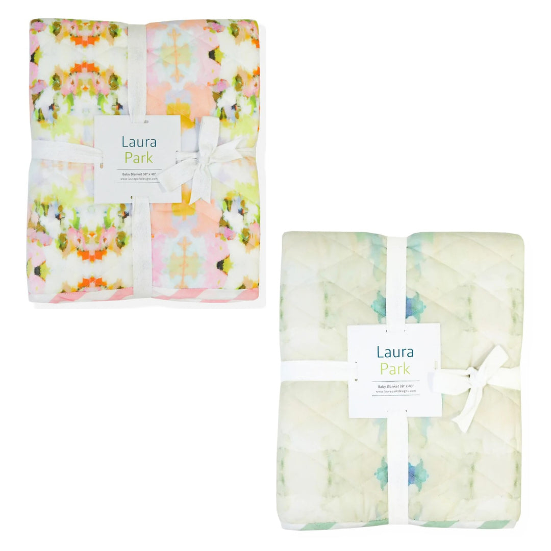 Laura Park Baby Blanket (38" x 40")