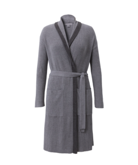 Tipped Short Robe