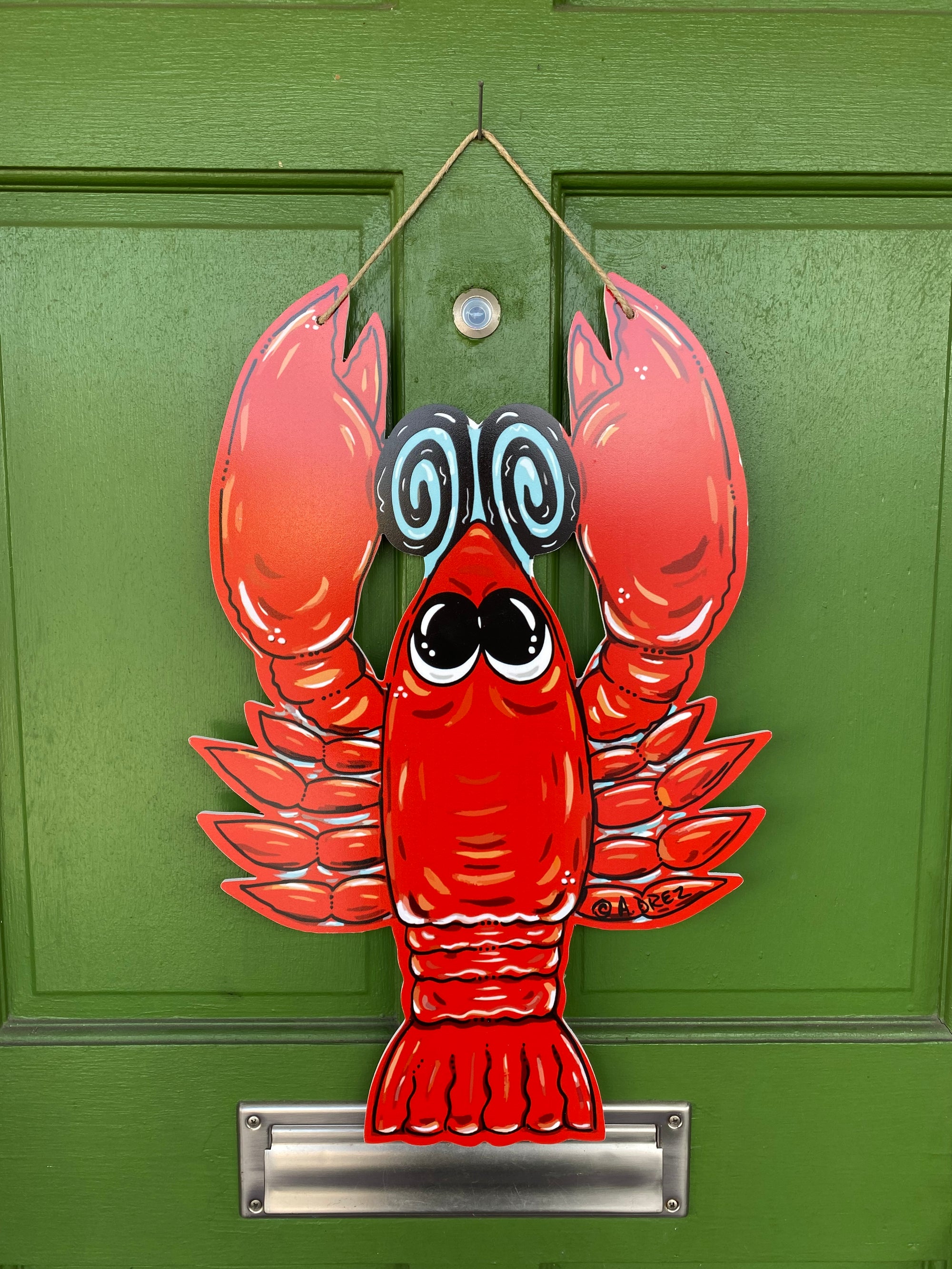 Crawfish Door Hanger