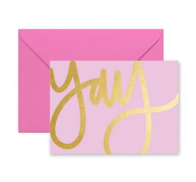 Greeting Card - YAY