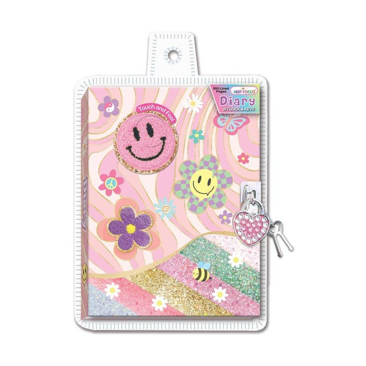 Groovy Flower Diary w/ Lock