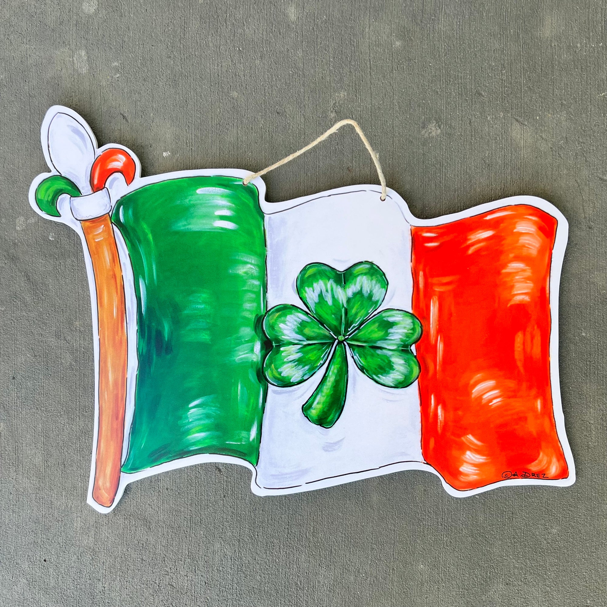 Irish Flag Door Hanger (FINAL SALE)