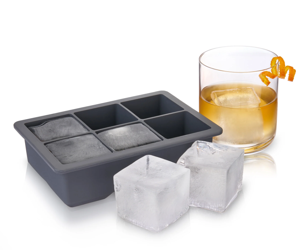 Whiskey Ice Cube Tray with Lid