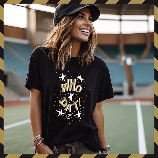 Who dat womens shirt top