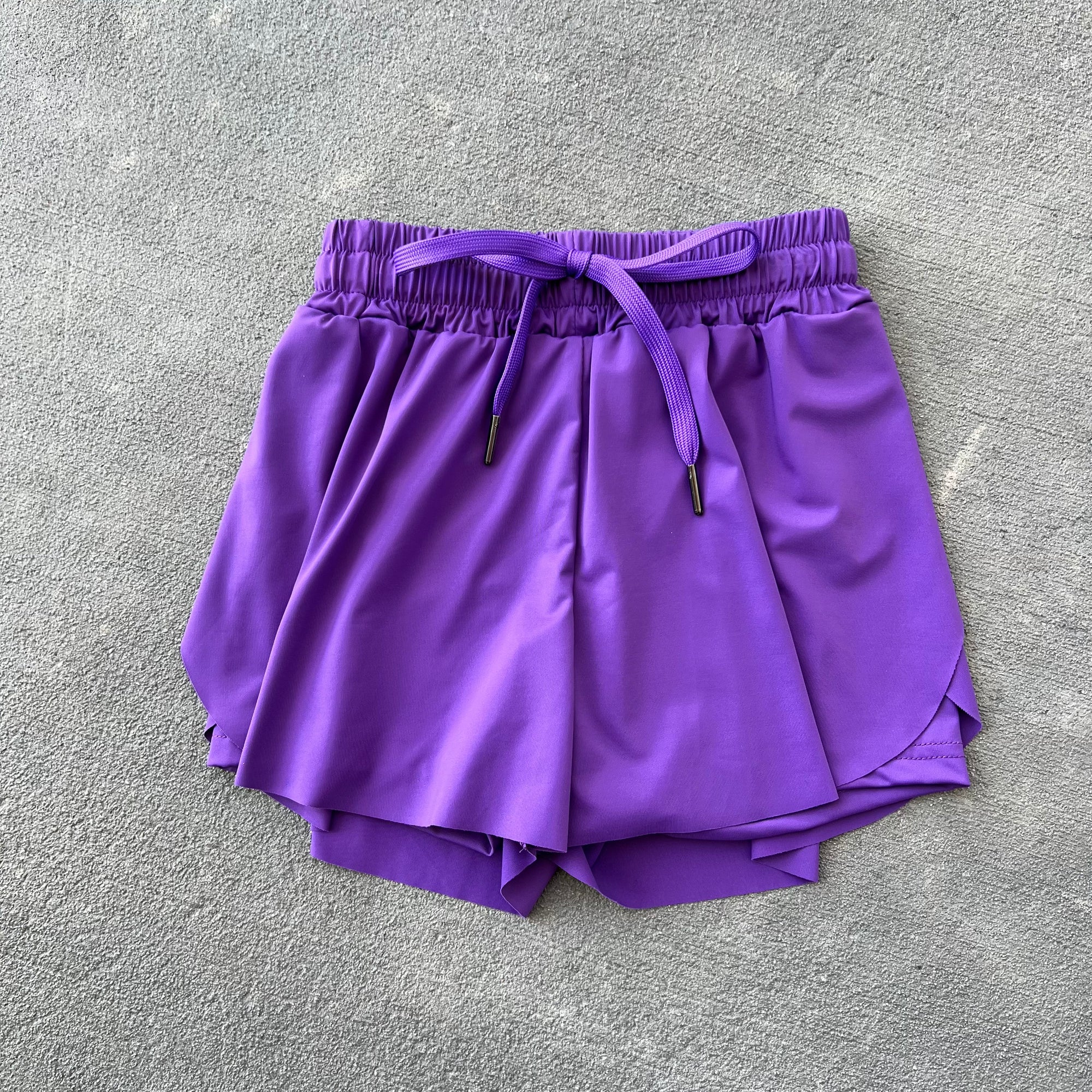 Youth Purple Swing Short