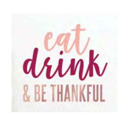 5IN NPKN- Eat Drink & Be Thankful 20CT