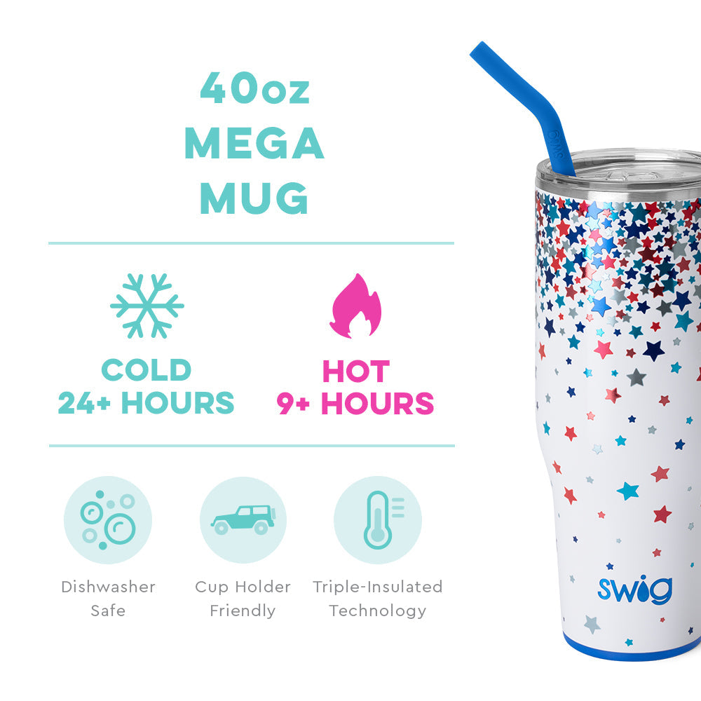 Mega Mug- Star Spangled